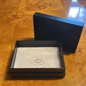 Prada | Accessories | Prada Textured Black Box | Poshmark display picture 3